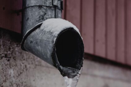 Frozen pipe