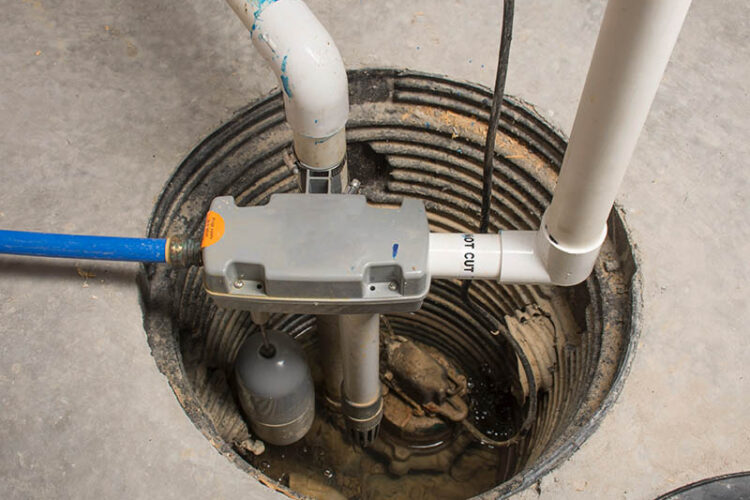 Residential sump pump