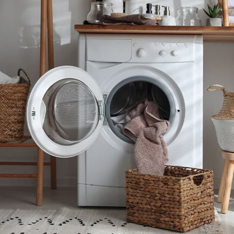 Washing Machine Stock Photo for Washing Machine Plumbing Services