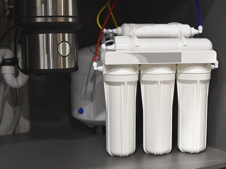 Under sink Ro filtration system.