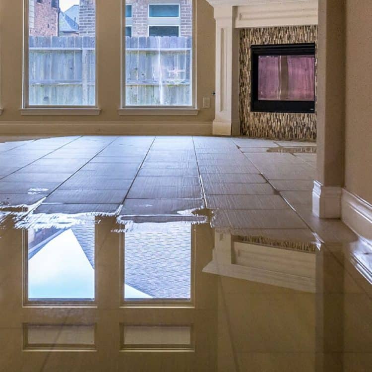 flooded basement emergency